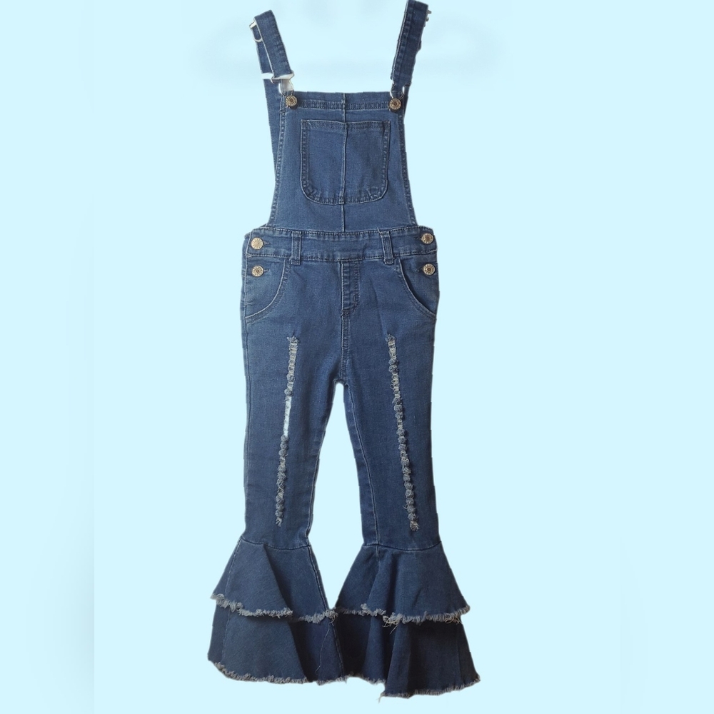 Kids Denim Blue Bodysuit